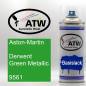 Preview: Aston-Martin, Derwent Green Metallic, 9561: 400ml Sprühdose, von ATW Autoteile West.